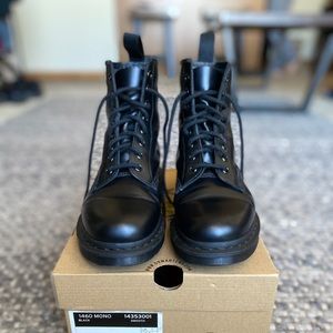 Black Dr. Martens Size 8